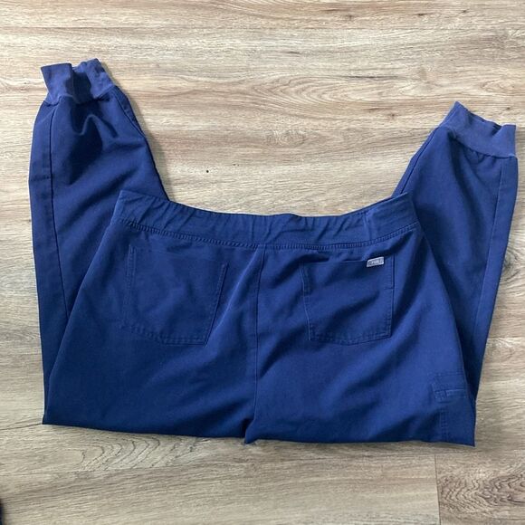 Figs Navy Blue Jogger Style Scrub Pants Sz XXL - Picture 3 of 6